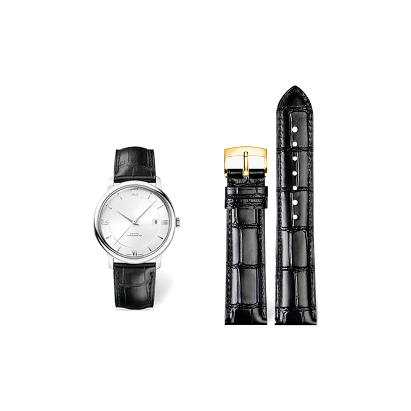 Craftsman Omega Compatibility Watch Band Genuine Leather Material-3