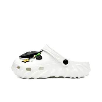 OUBT Fingerprint Base Clogs Unisex Snow White