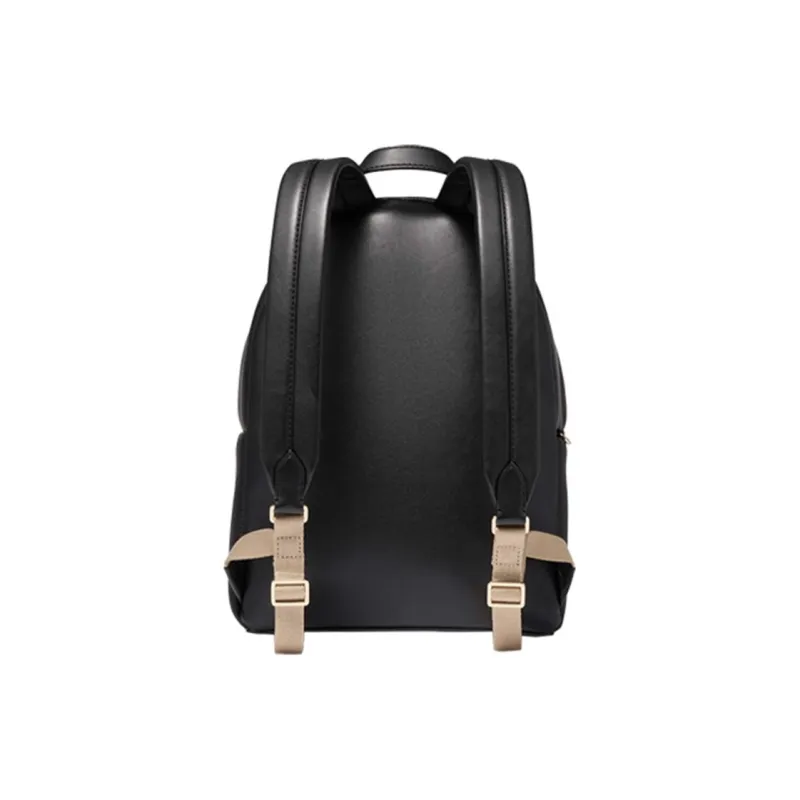 MICHAEL KORS Cow Leather With Artificial Leather Backpack Medium Size Women's Black-1
