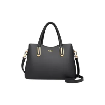 GOLDLION Cow Leather Portable Crossbody Bag Shoulder Bag Medium Size Women's Black/Blue/Red/White