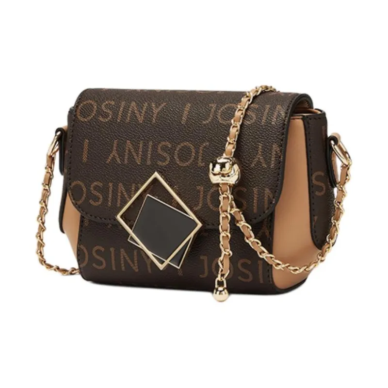 JOSINY PVC Small Square Bag Shoulder Bag Crossbody Bag Medium Size Women's Multicolor-12