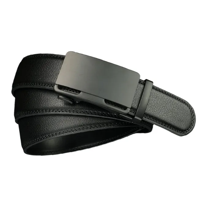 CARTELO Cow Split Leather Belts Men's Width 3.5CM-4