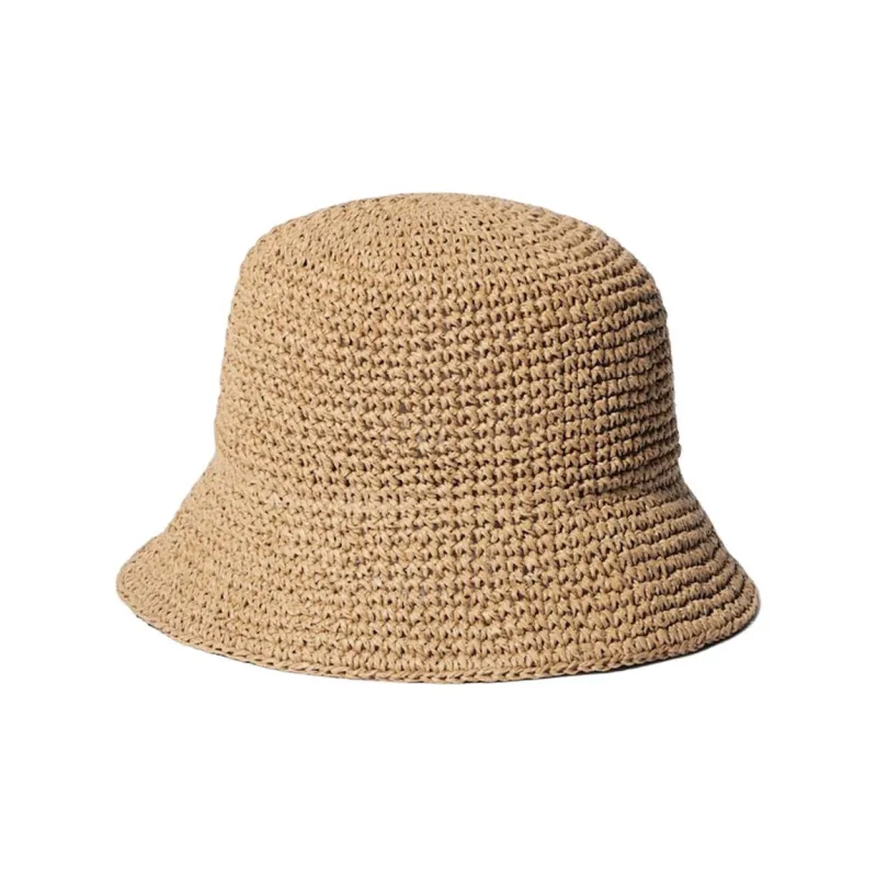 UNIQLO Cellulose Material Bucket Hats Women's Beige-1