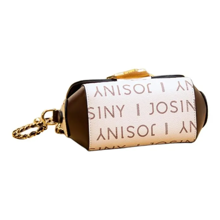 JOSINY PVC Small Square Bag Shoulder Bag Crossbody Bag Medium Size Women's Multicolor-5