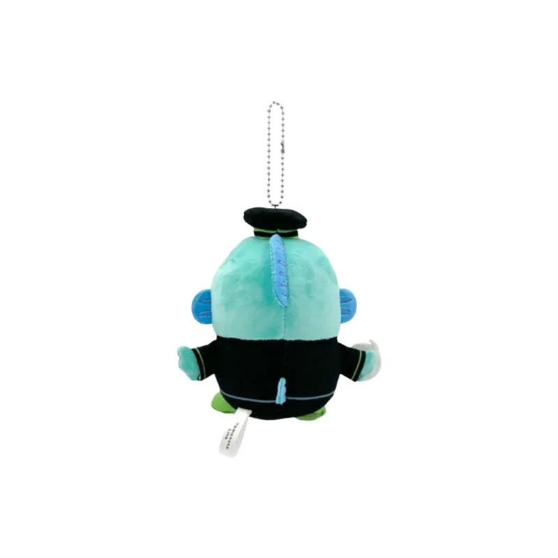 Sanrio Half-Fishman Train Conductor Fishman Hantun Dolls Plush Pendant 14cm Height-1