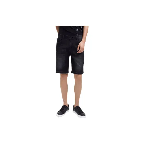 K-BOXING Denim Shorts Men