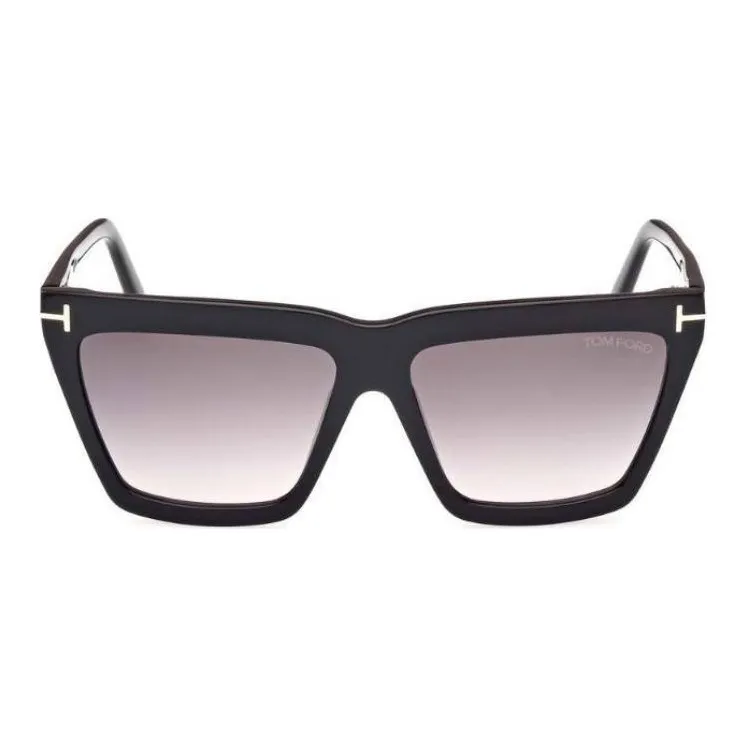 TOM FORD Eden Geometric Frame Sunglasses-1