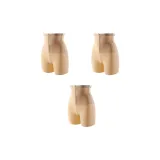 M1220-C Set - Zip Closure Corset - Skin+Skin+Flesh Tone (3 Pieces)