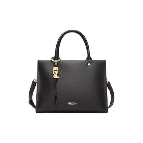 GOLDLION Cow Leather Portable Crossbody Bag, Shoulder Bag Trumpets Women's Multicolor