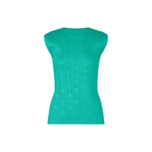 PLEATS PLEASE ISSEY MIYAKE T-Shirts Women's Turkish Green