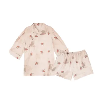 IIZZINI Pajama Set Women's Apricot