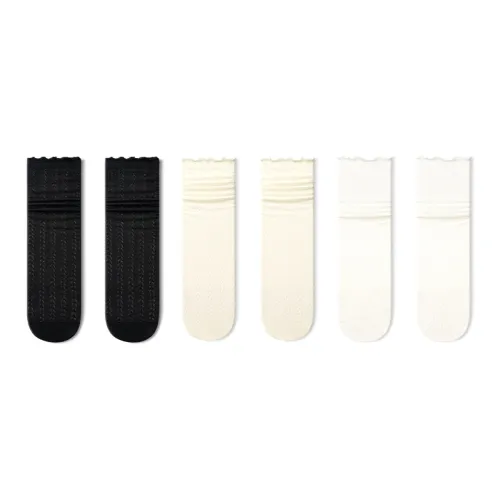Primeet Mid Calf Socks Women's 6 Pack