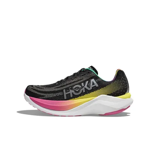 HOKA ONE ONE Mach X Black Silver Multi-Color