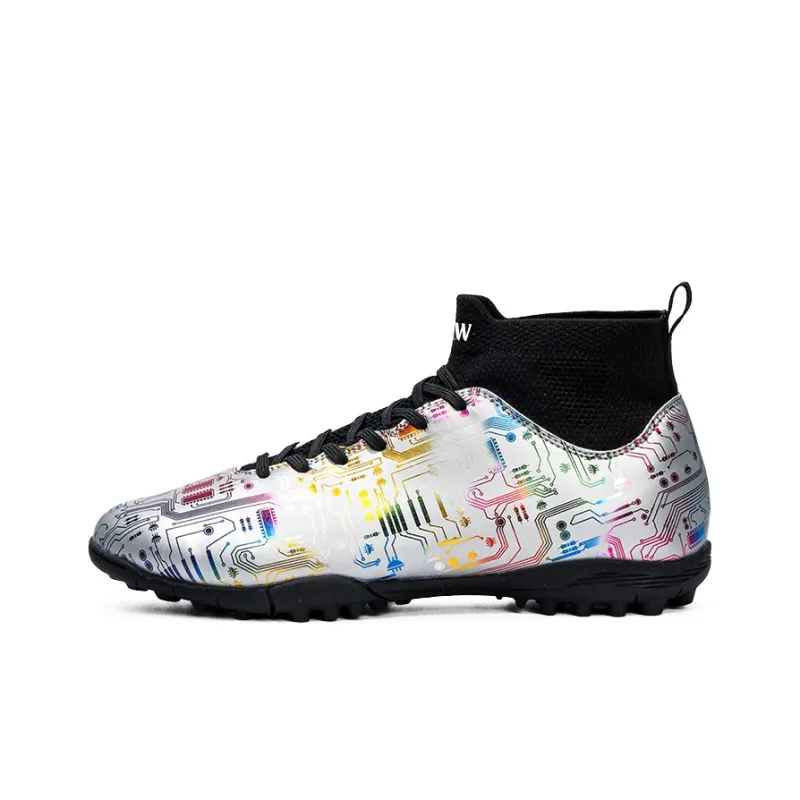 D&W TF Turf Anti Slip Wear Resistant Soccer Shoes Unisex-16