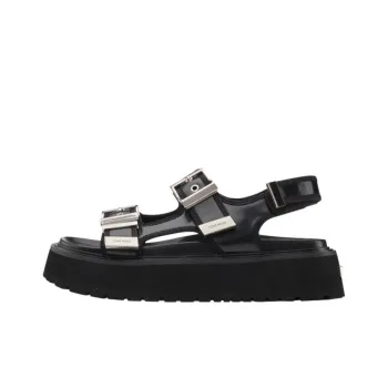 Lucia Tacci One Strap Sandals 5cm Women's Black