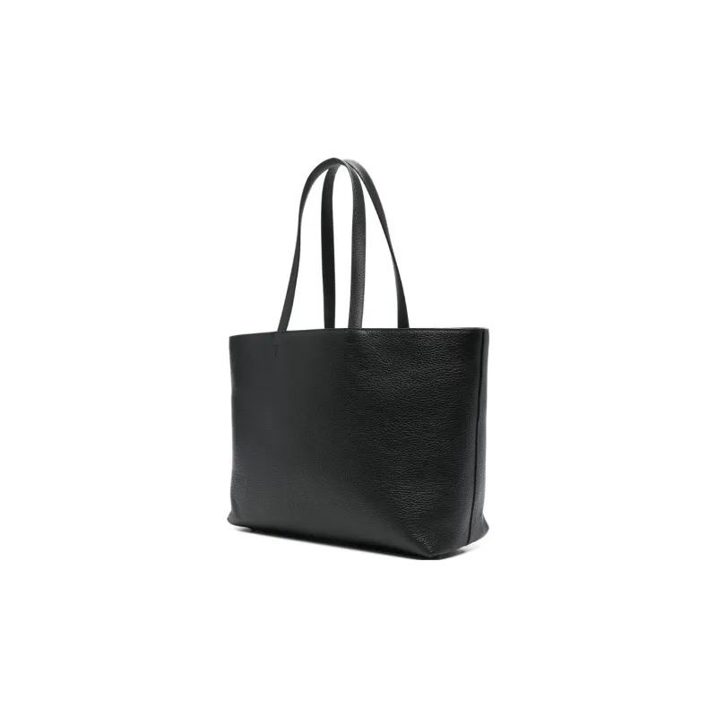 Furla Leather Tote Bag, Shopping Bag, Handbag Women's Black-1
