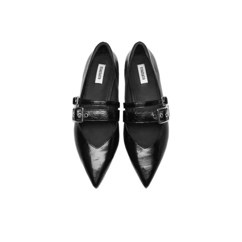 Staccato Nikita Flat Shoes Casual Single Shoes 1.5cm Women's-2