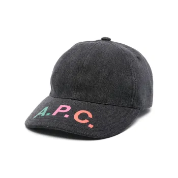 A.P.C Logo-print Baseball Cap