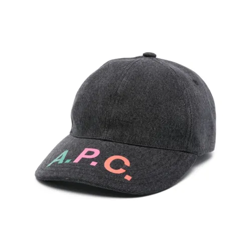 A.P.C Logo-print Baseball Cap