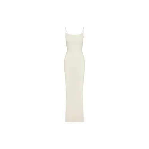 Skims Slip Dresses Women's BONE/White