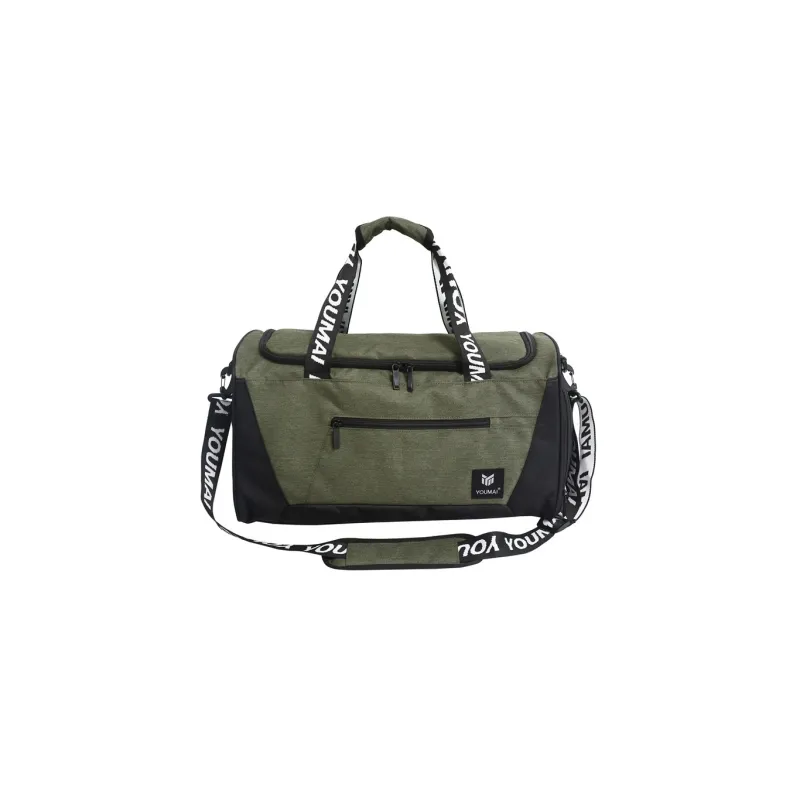 NIGEER Nylon Travel Bag Unisex Black Purple/Green/Brick Red/Gray Blue-18