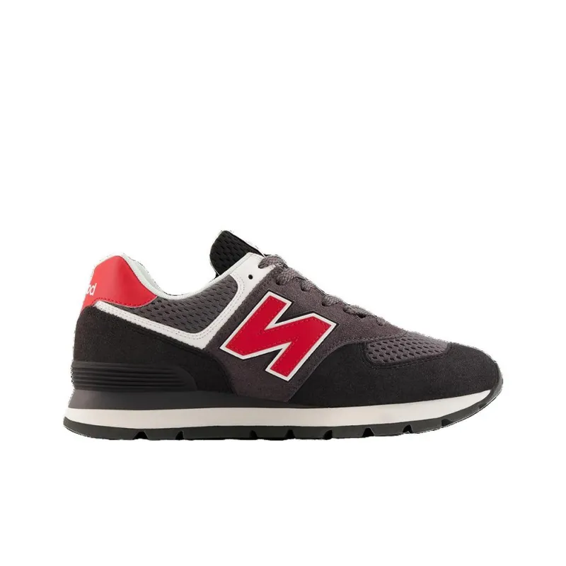 New Balance 574 Shoes 'Brown Black Red'-1
