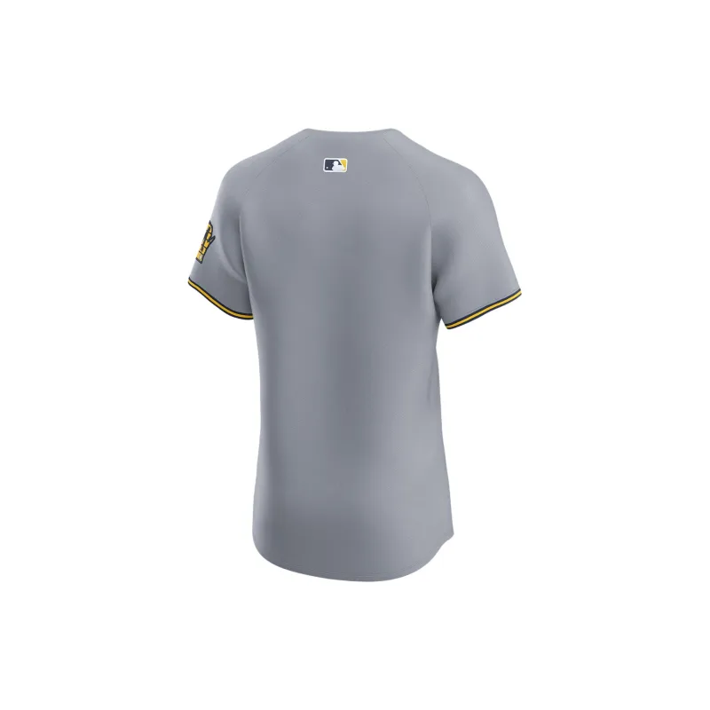 Nike Milwaukee Brewers Men's Nike Dri-FIT Adv Mlb Elite Jersey-1