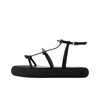GIAMBATTISTA VALLI Strap Sandals 4cm Women's Black