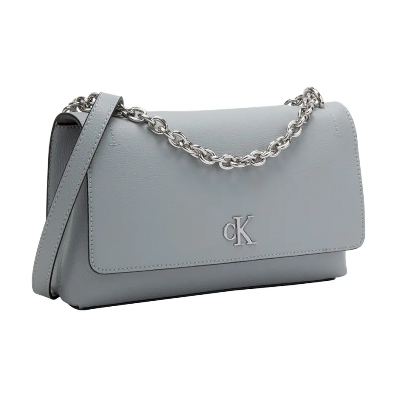 CALVIN KLEIN Synthetic Material Crossbody Bag Women's Urban Gray-1