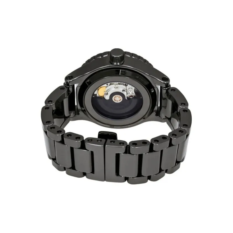 NIXON Wrist Watch Automatic Mechanical Movement Ceramic Strap 42mm Black Dial Men's Watches-3