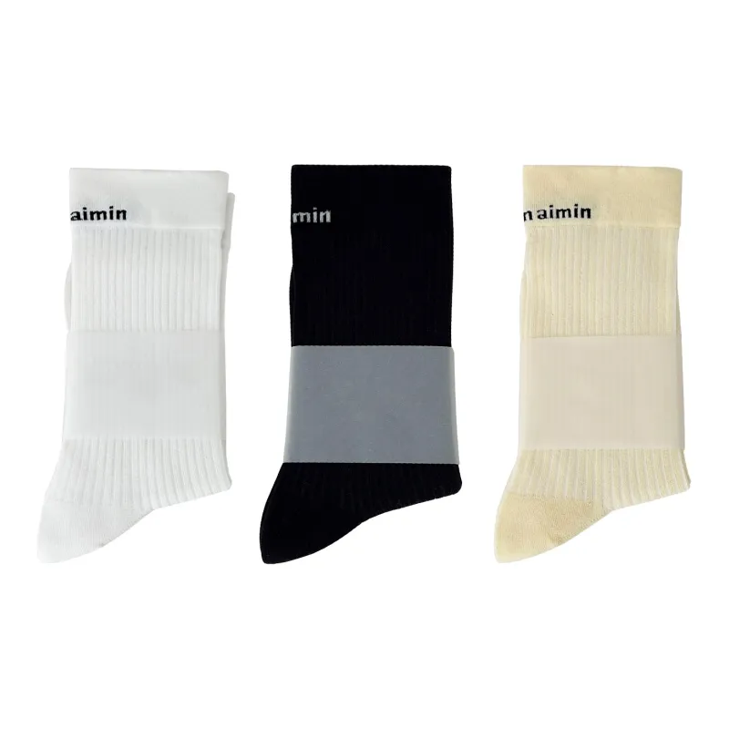 XXLLG Mid Calf Socks Women's 3 Pack-0