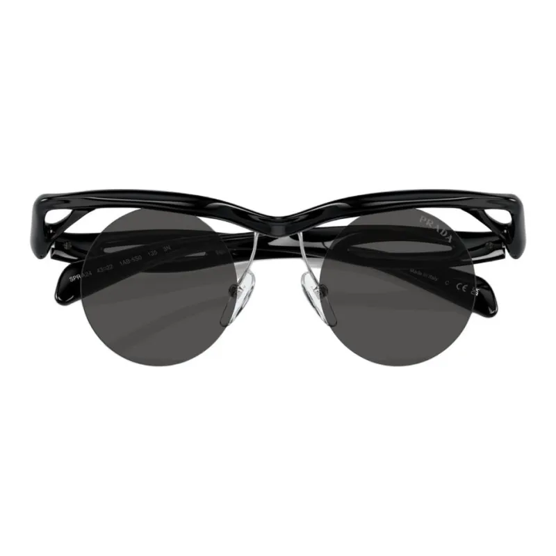 PRADA Round Frame Sunglasses-2