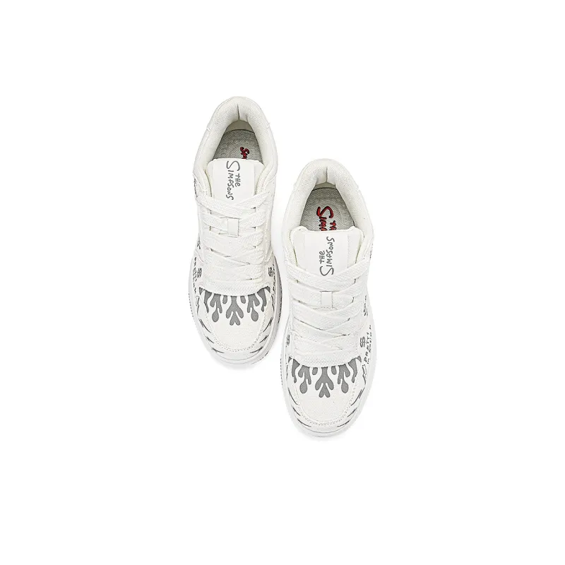The Simpsons Low Top Skateboard Shoes Unisex-37