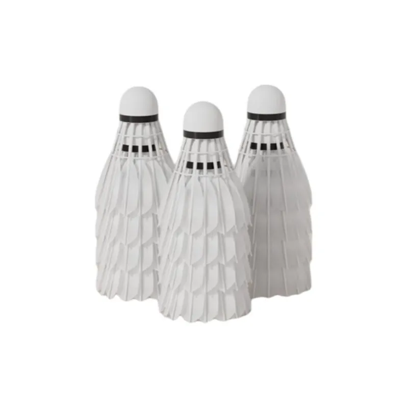 Umay Duck Feather Shuttlecock 12 Pack Tai Duck Feather Match Ball Shuttlecocks-3