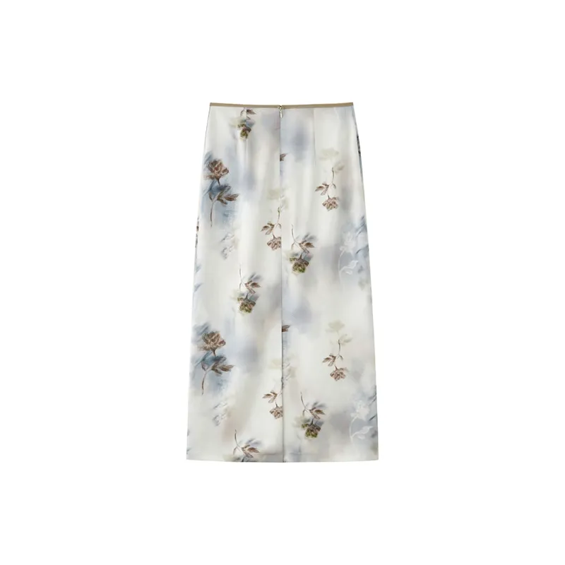 ZHOUMIAO Casual Long Skirts Women's-5