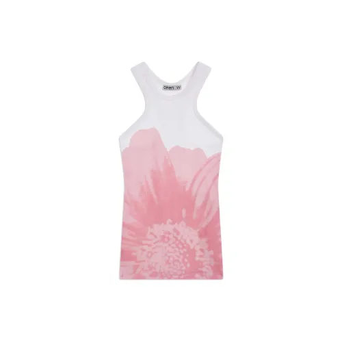 OPENyy Tank Tops Women's White