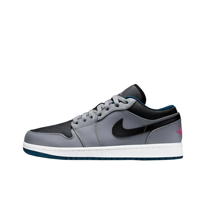 JORDAN 1 Low Cool Grey Fusion Pink Space Blue-0