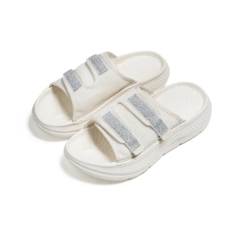 Angelmi Slide Slippers Men's White-1