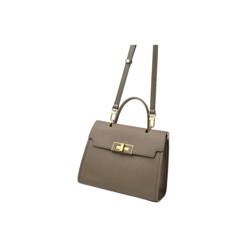 GOLDLION Cow Leather Portable Crossbody Bag, Shoulder Bag Women's Multicolor-15