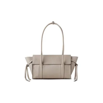 Mulberry Bayswater Calfskin Handbag, Shoulder Bag Women's Lime Gray