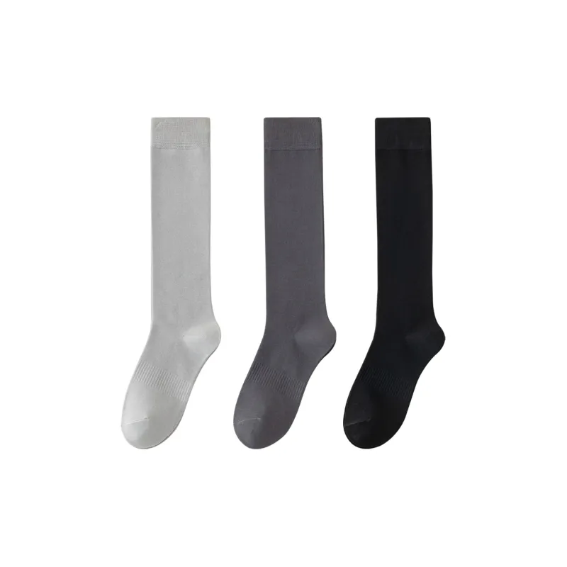 XXLLG Knee High Socks Women's 3 Pack-8