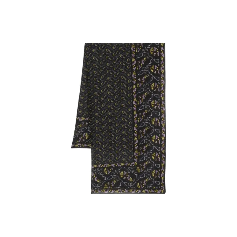 ISABEL MARANT Luana Abstract print Scarf-0