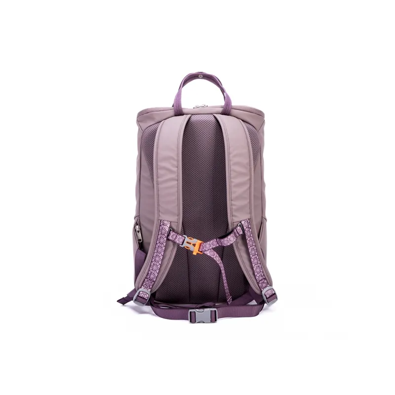 INUK Recycled Fiber Coated Fabric Backpack Tubas Unisex Morning Mist Purple-3