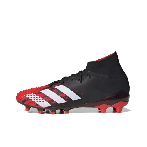 Adidas Predator Mutator 20.1 Soccer Shoes Men Mid-Top Black/Red/White