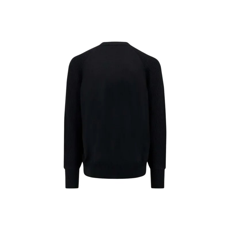 Alexander McQueen Buttoned Logo Embroidered Cardigan-1