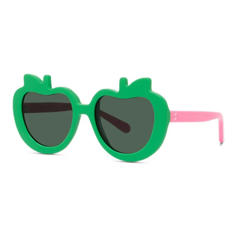 Stella McCartney Eyewear Apple Shaped Frame Sunglasses-0