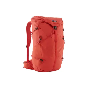 Patagonia Recycled Nylon Outdoor Mountaineering Bag Backpack Regular Unisex Red