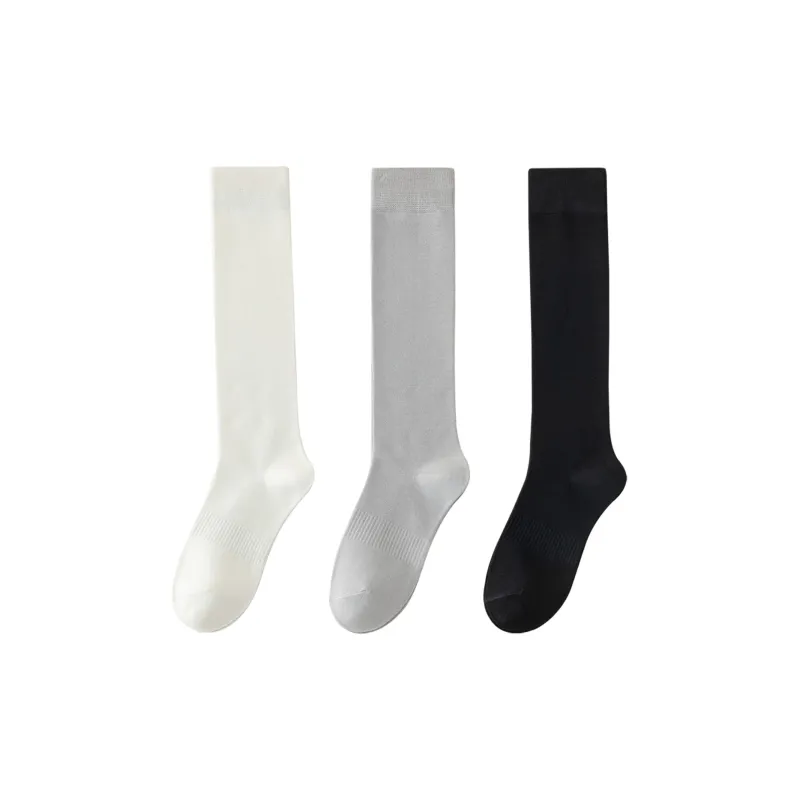XXLLG Knee High Socks Women's 3 Pack-0