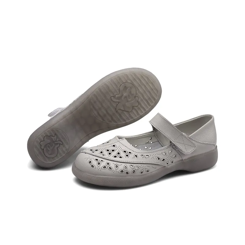 Strongman 3515 Women's Casual Shoes Gray Beige-4