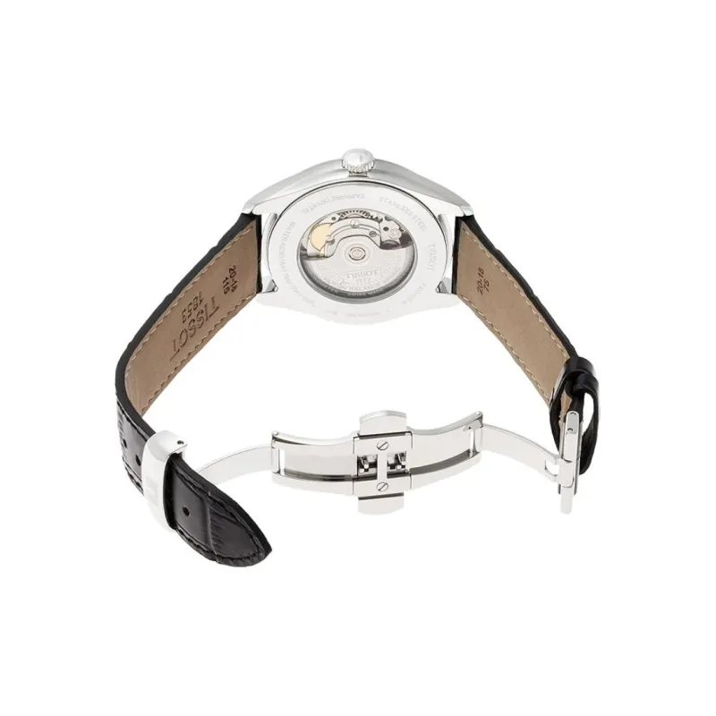 TISSOT Mechanical Movement Men's Watches Watch Black Dial-1